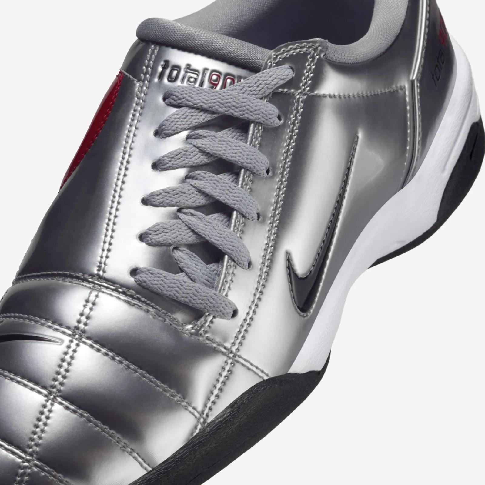 Nike Total 90 III Metallic Silver Black University Red HJ9351-002 2025 Release Date