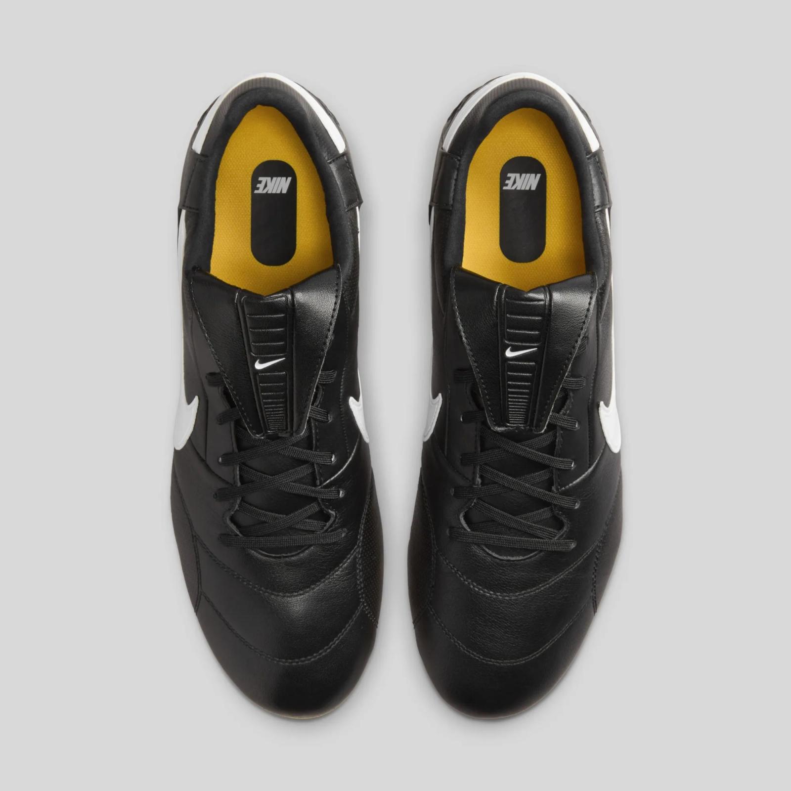 Nike Premier 3 FG Black White Amarillo AT5889-005