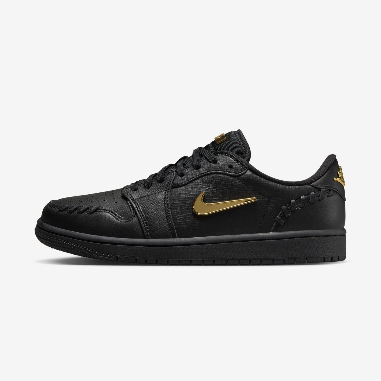 Air Jordan 1 Low Method of Make “Black / Metallic Gold”