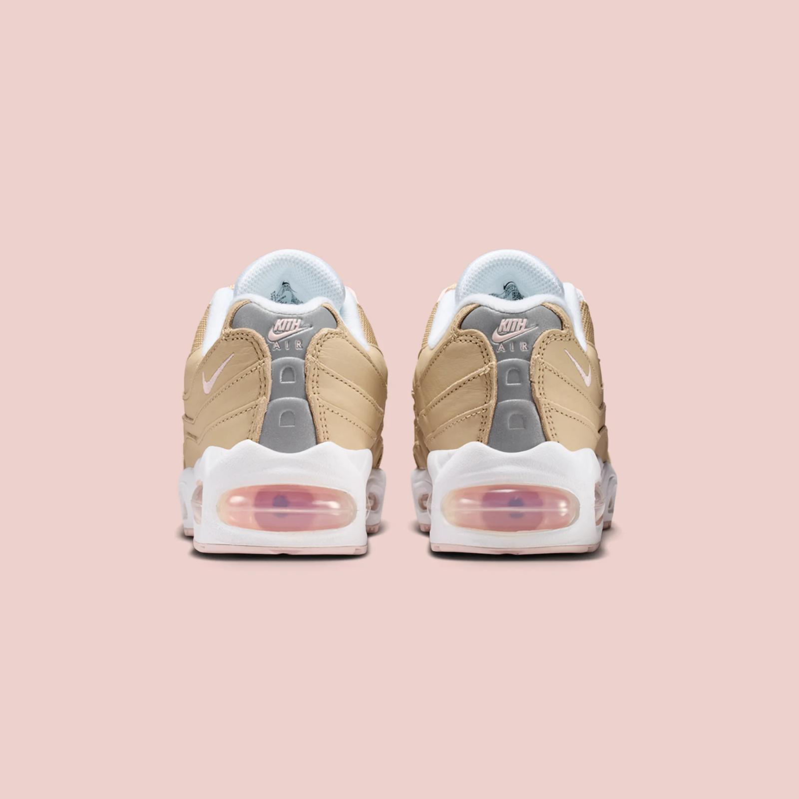 KITH x Nike Air Max 95 SP GS "Linen" releasing in 2026