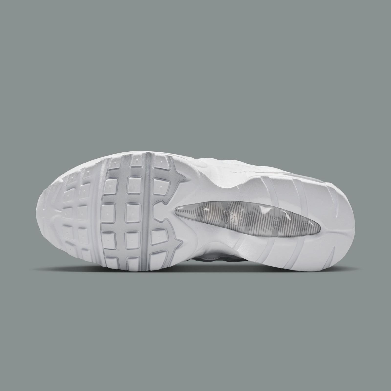 Nike Air Max 95 Big Bubble SE W "White & Metallic Silver" drops in 2026