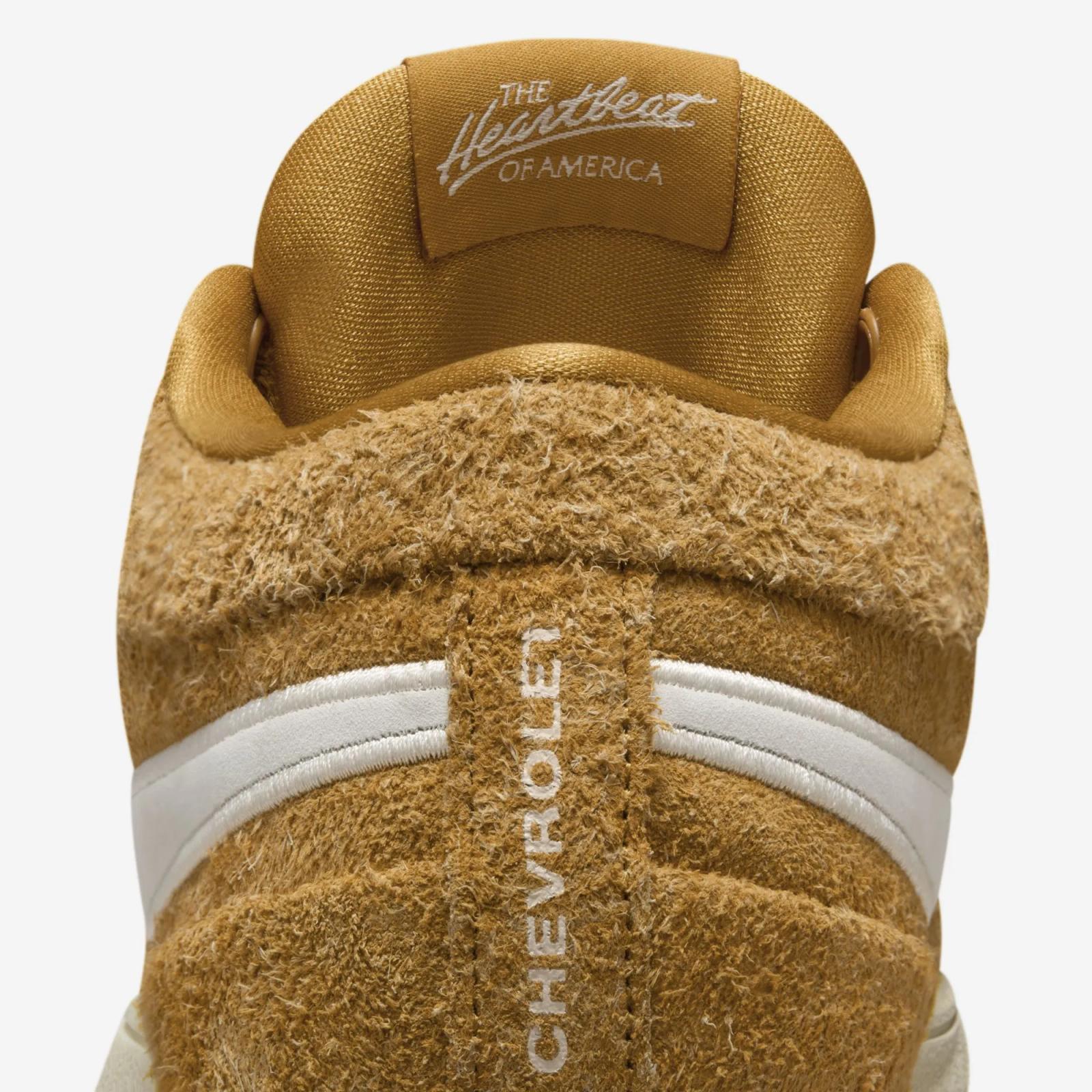 Chevrolet x Nike Book 1 Dark Gold Leaf IH0890-700 Release Date 2025