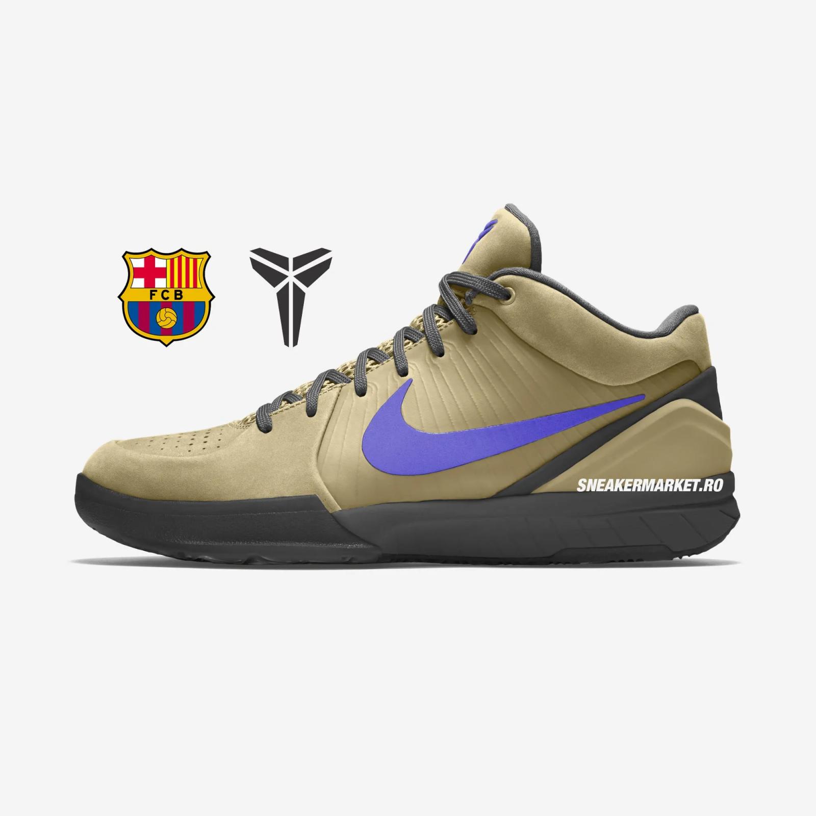 Nike Kobe 4 Protro FCB Team Gold IM2532-701