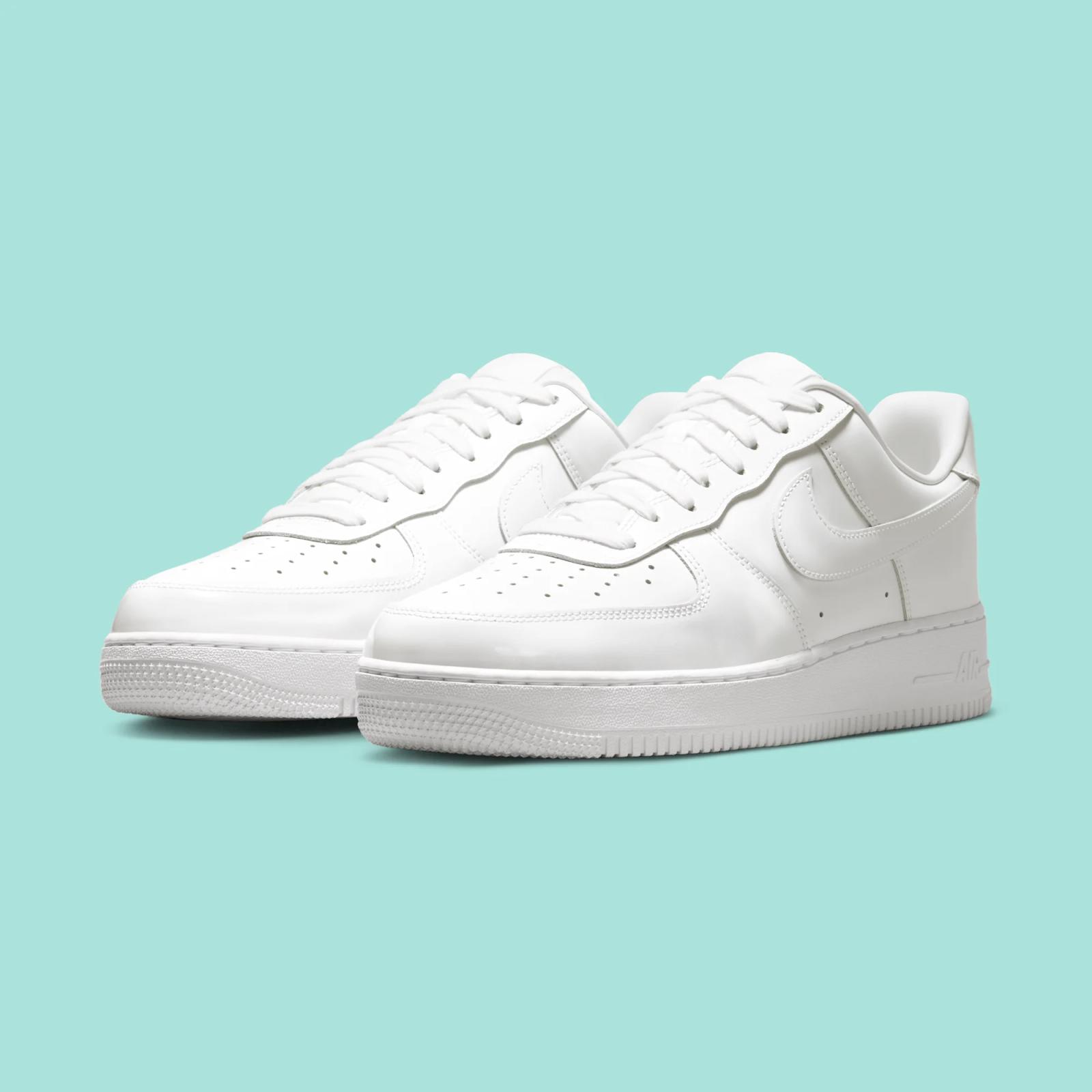 Nike Air Force 1 Low Premium "White Patent" drops in 2026