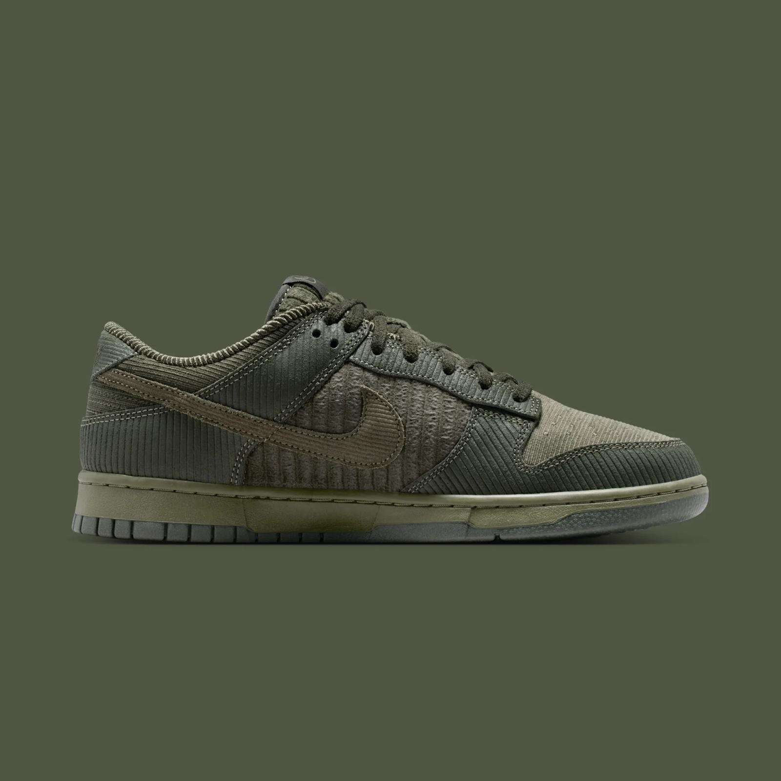 Nike Dunk Low Retro Premium "Cargo Khaki" drops August 1st, 2026