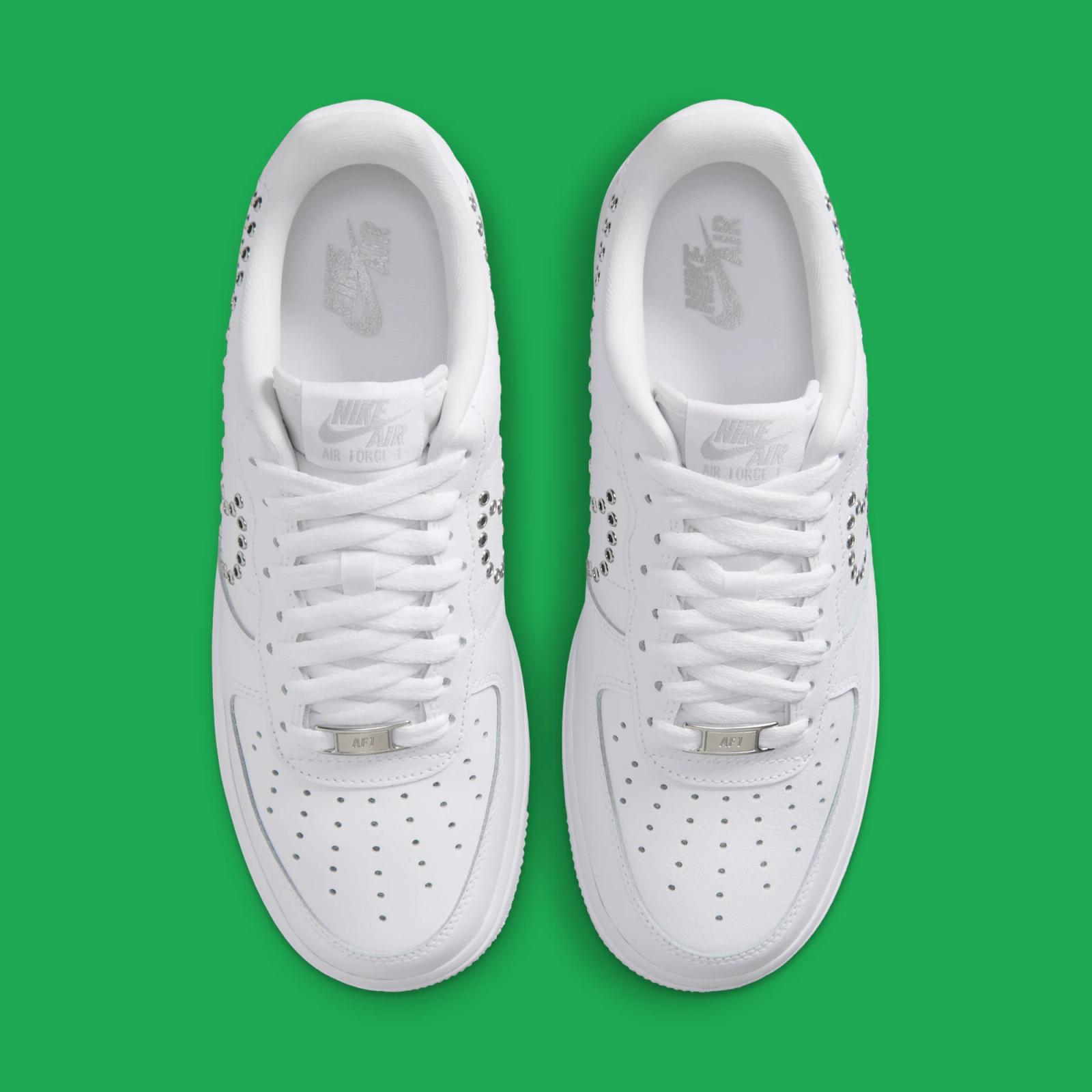 Nike Air Force 1 Low "White & Metallic Silver" drops August 1st, 2026
