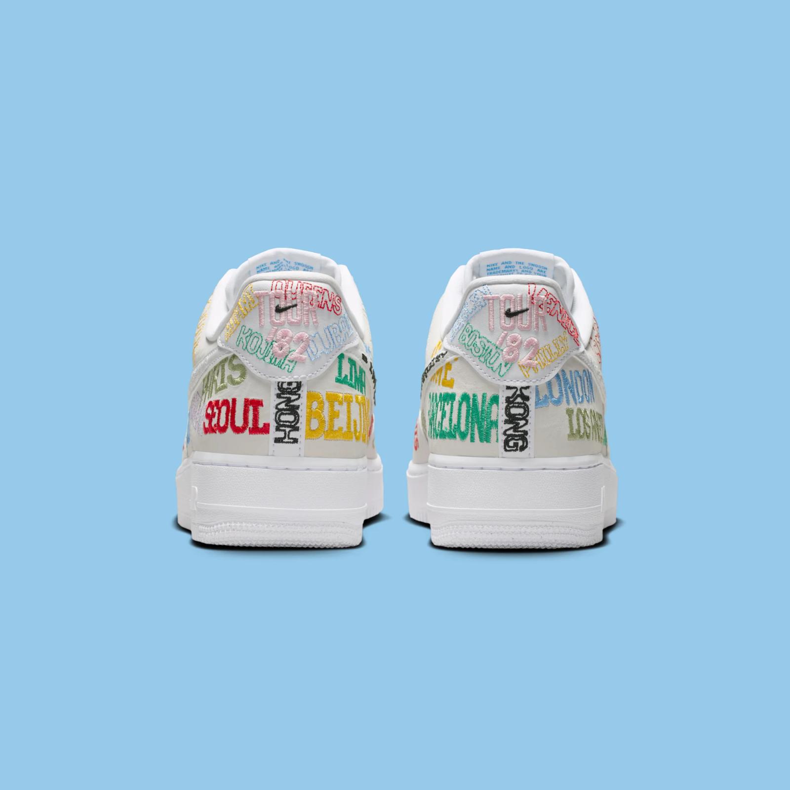 Nike Air Force 1 Low "On Tour White" drops May 1st, 2026