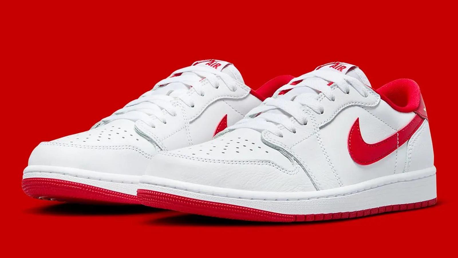 Air Jordan 1 Retro Low OG University Red Release