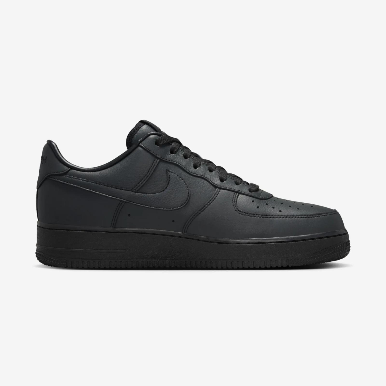 Nike Air Force 1 Low Triple Black .SWOOSH HJ9348-001 Release Date 2025