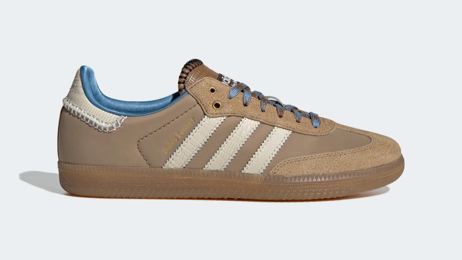 Wales Bonner x Adidas Samba “Desert / Wonder White”