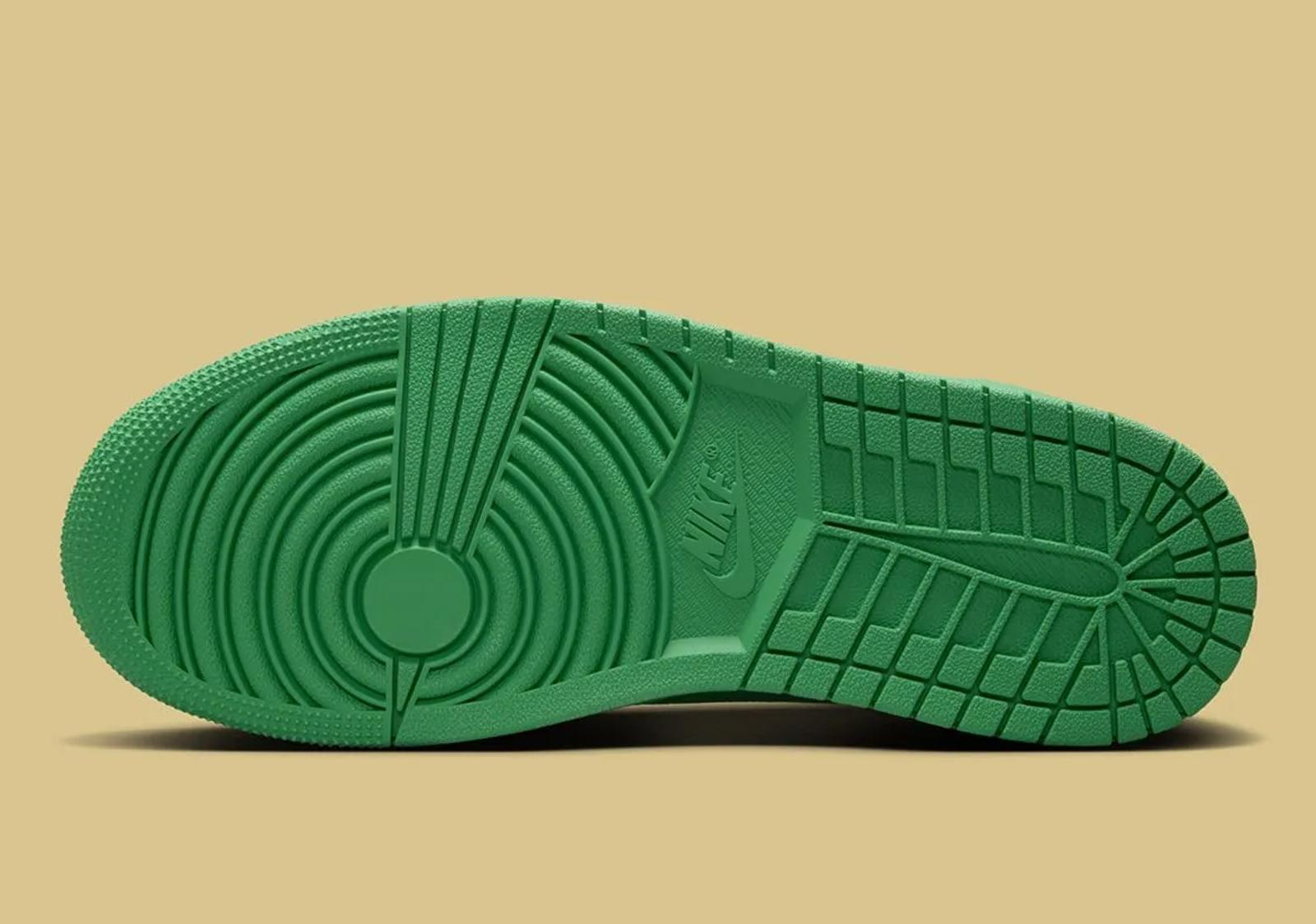 Air Jordan 1 Low Method of Make WMNS Lucky Green Metallic Gold