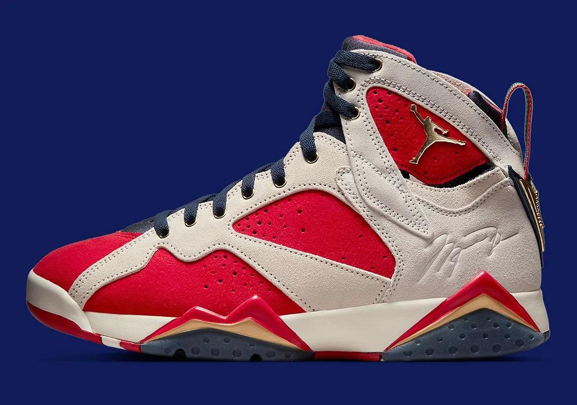 Air Jordan x Trophy Room 7 Retro True Red Obsidian