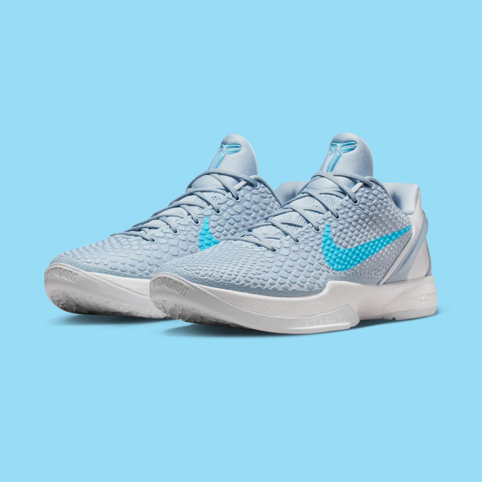 Caitlin Clark Nike Kobe 6 Protro Light Armory Blue Winter 2025