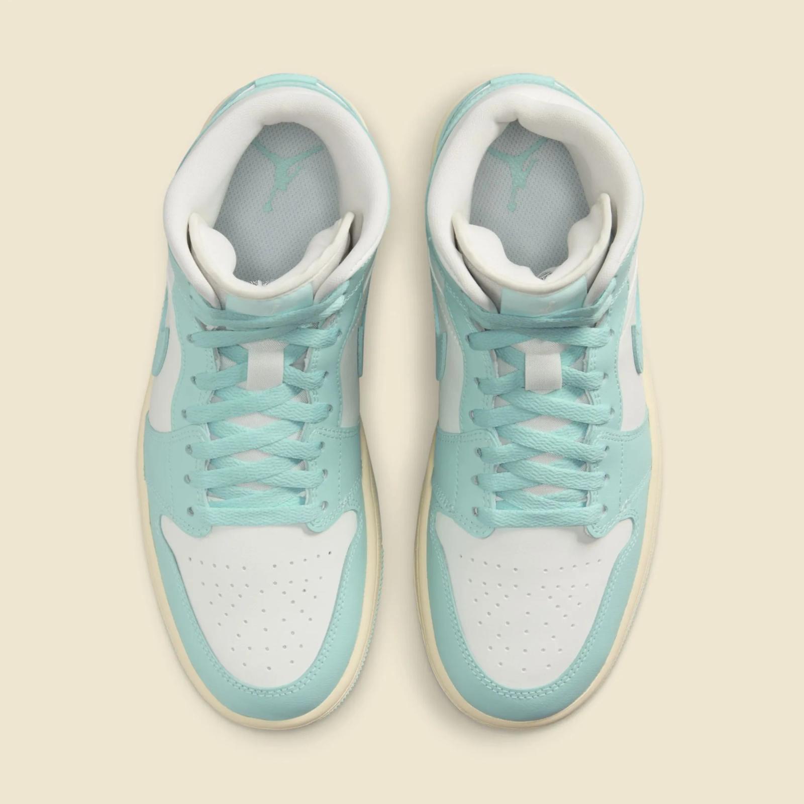 Air Jordan 1 Mid Sail / Light Dew BQ6472-132 Release Date