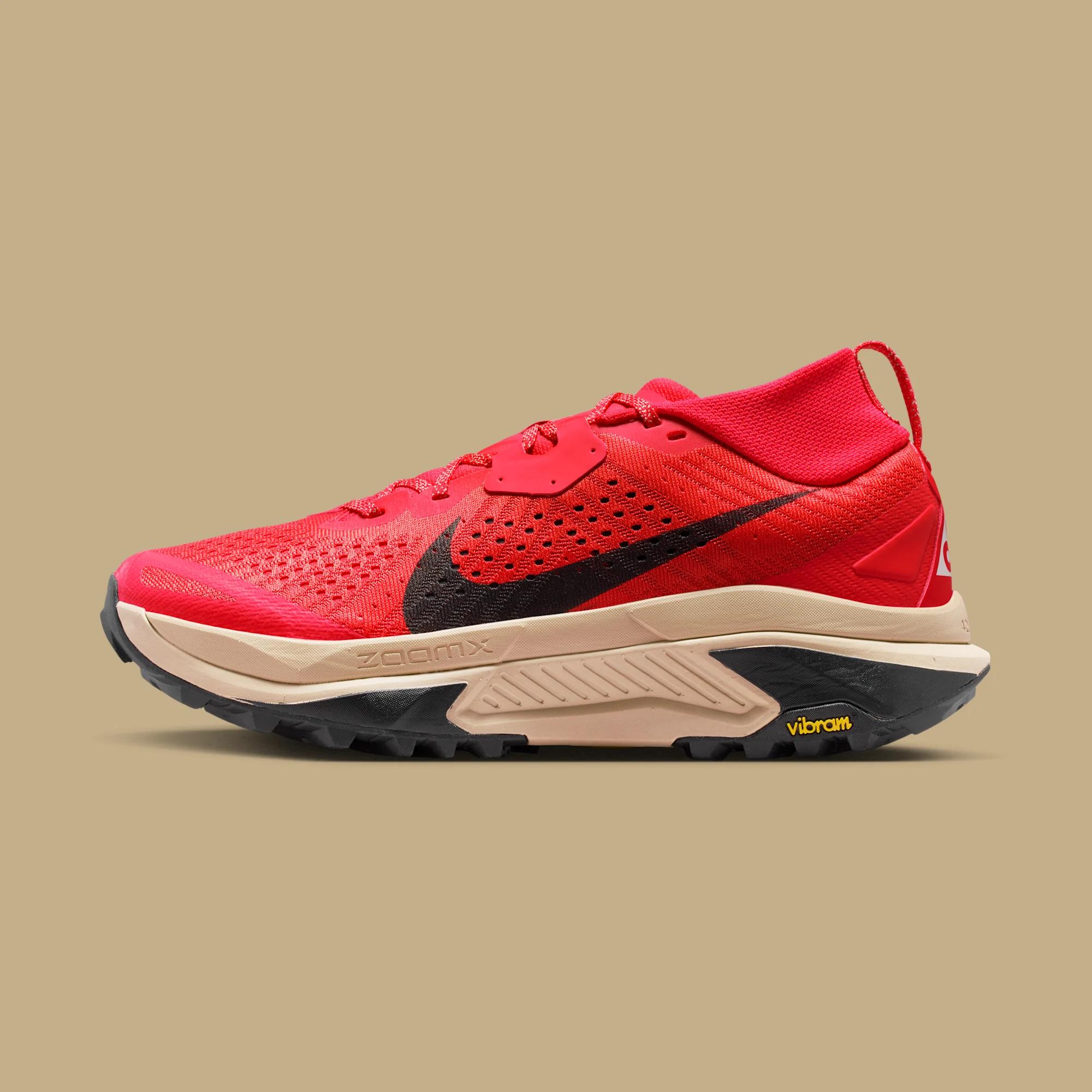 Nike ACG Zegama Trail "Light Crimson" drops in 2026