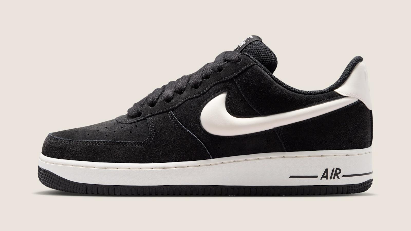 Nike Air Force 1 Low "Black & Sail" drops in 2026