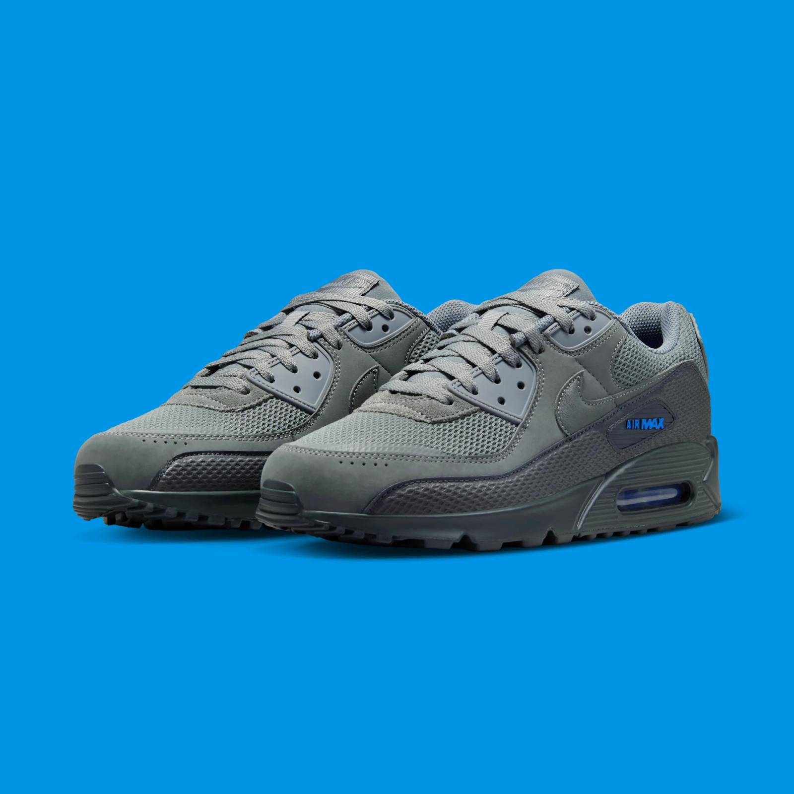 Nike Air Max 90 Premium "Smoke Grey & Blue Crystal" drops in 2026