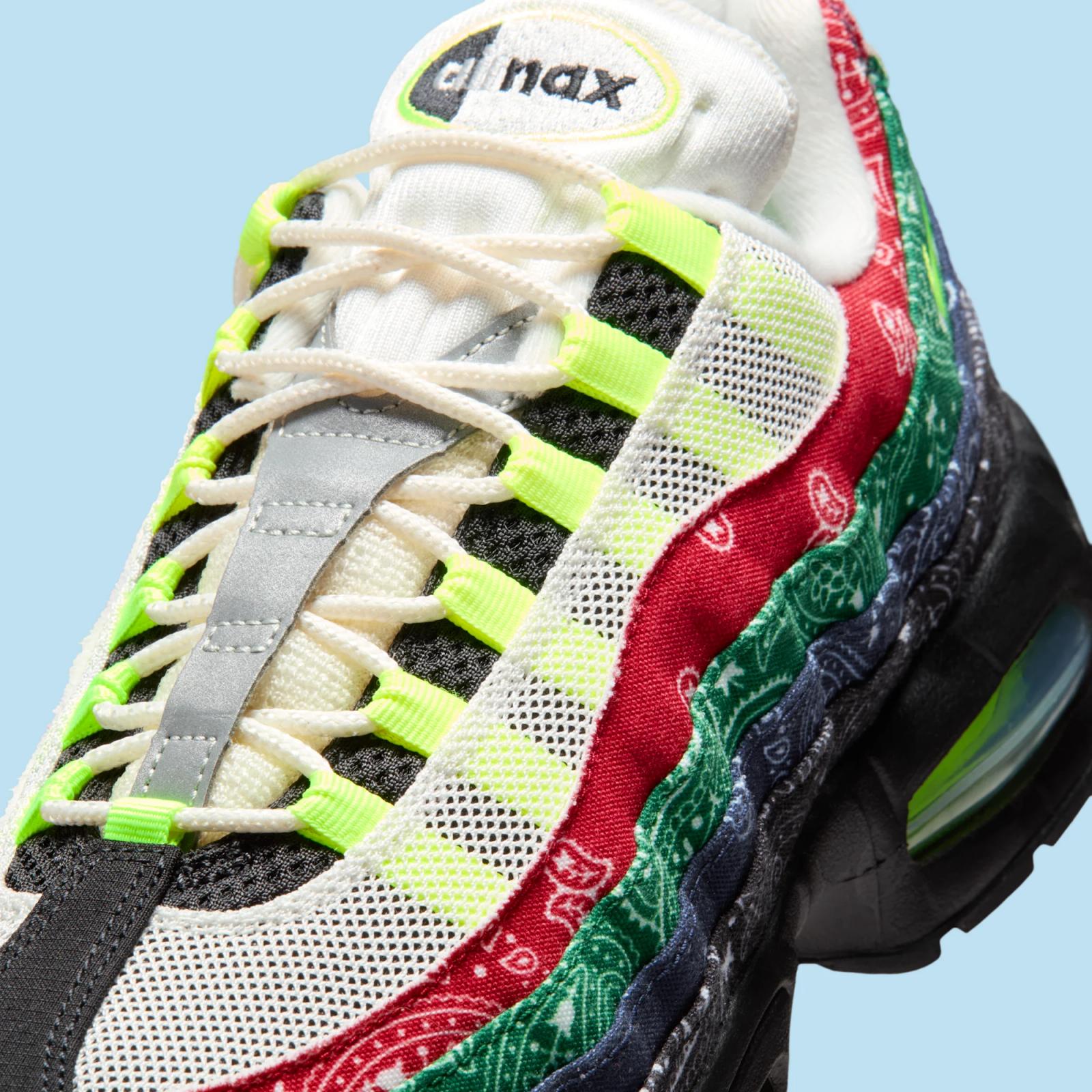 Nike Air Max 95 "Paisley Bandana" release date March 2026
