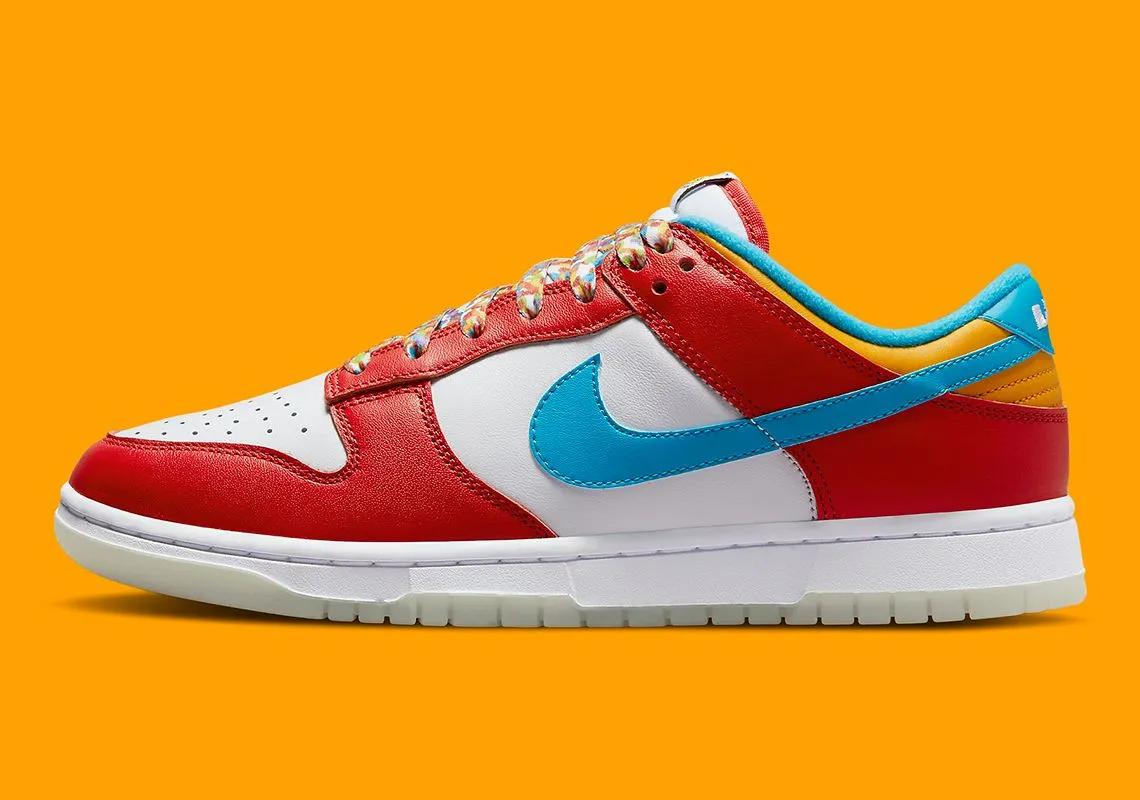 Nike x LeBron James Dunk Low Fruity Pebbles