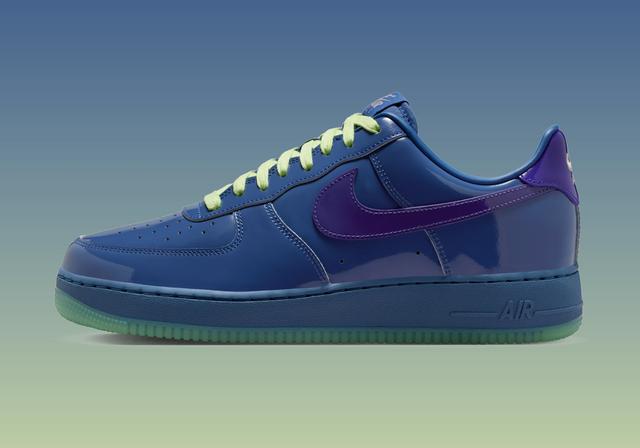 Nike Air Force 1 Low QS "Mystic Navy" Mystic Navy/Grape Ice/Light Violet Ore/Light Liquid Lime
