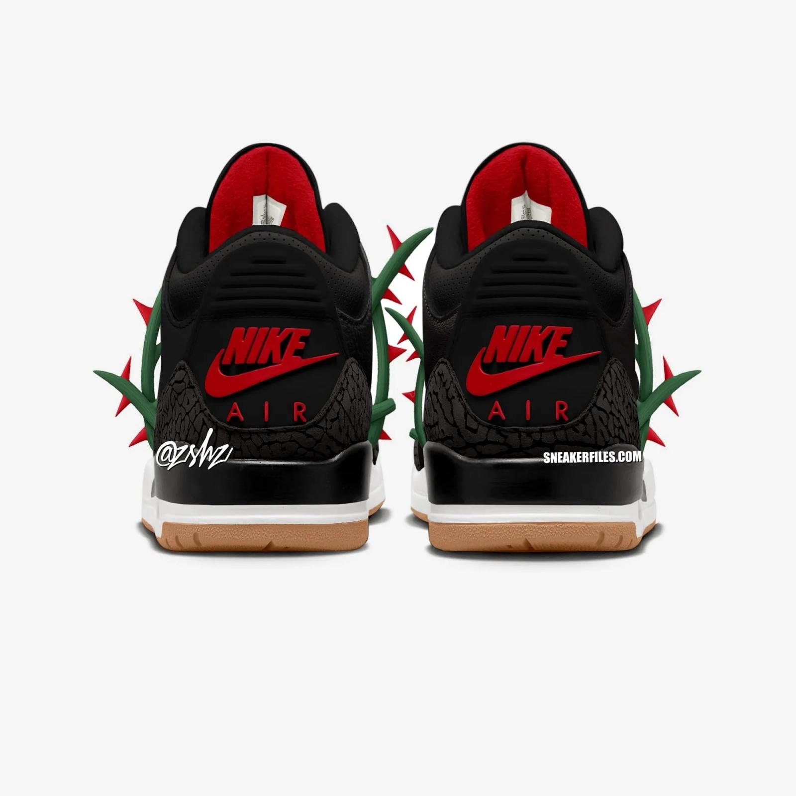 Teyana Taylor x Air Jordan 3 OG SP Fire Red / Victory Green IF3097-300 Release Date 2025