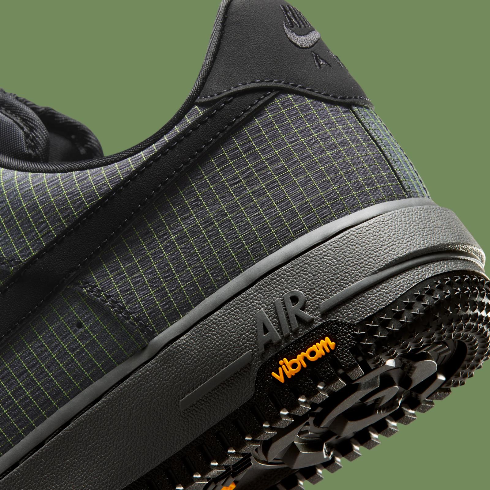 Vibram x Nike Air Force 1 Low LX "Black" drops April 1st, 2026