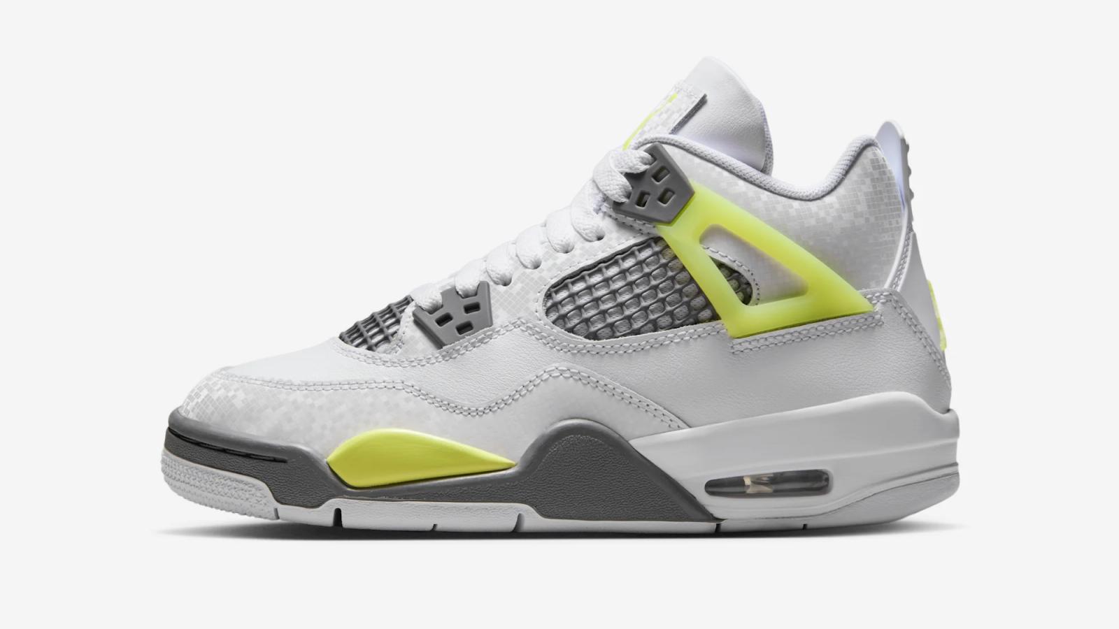 Air Jordan 4 Retro GS “Light Lemon Twist”