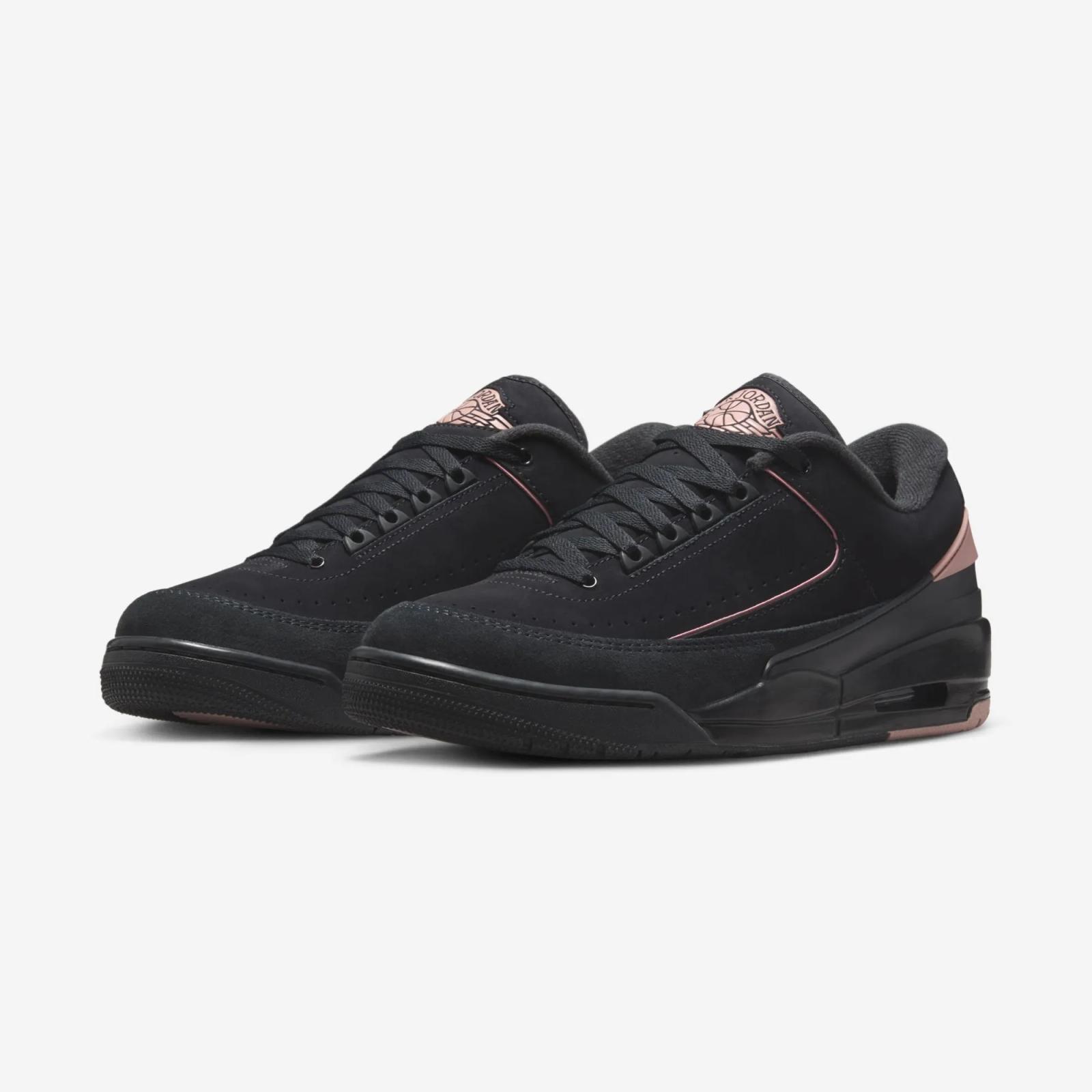 Air Jordan 2/3 Low Black / Rust Pink FD0383-003 Release Date Summer 2025