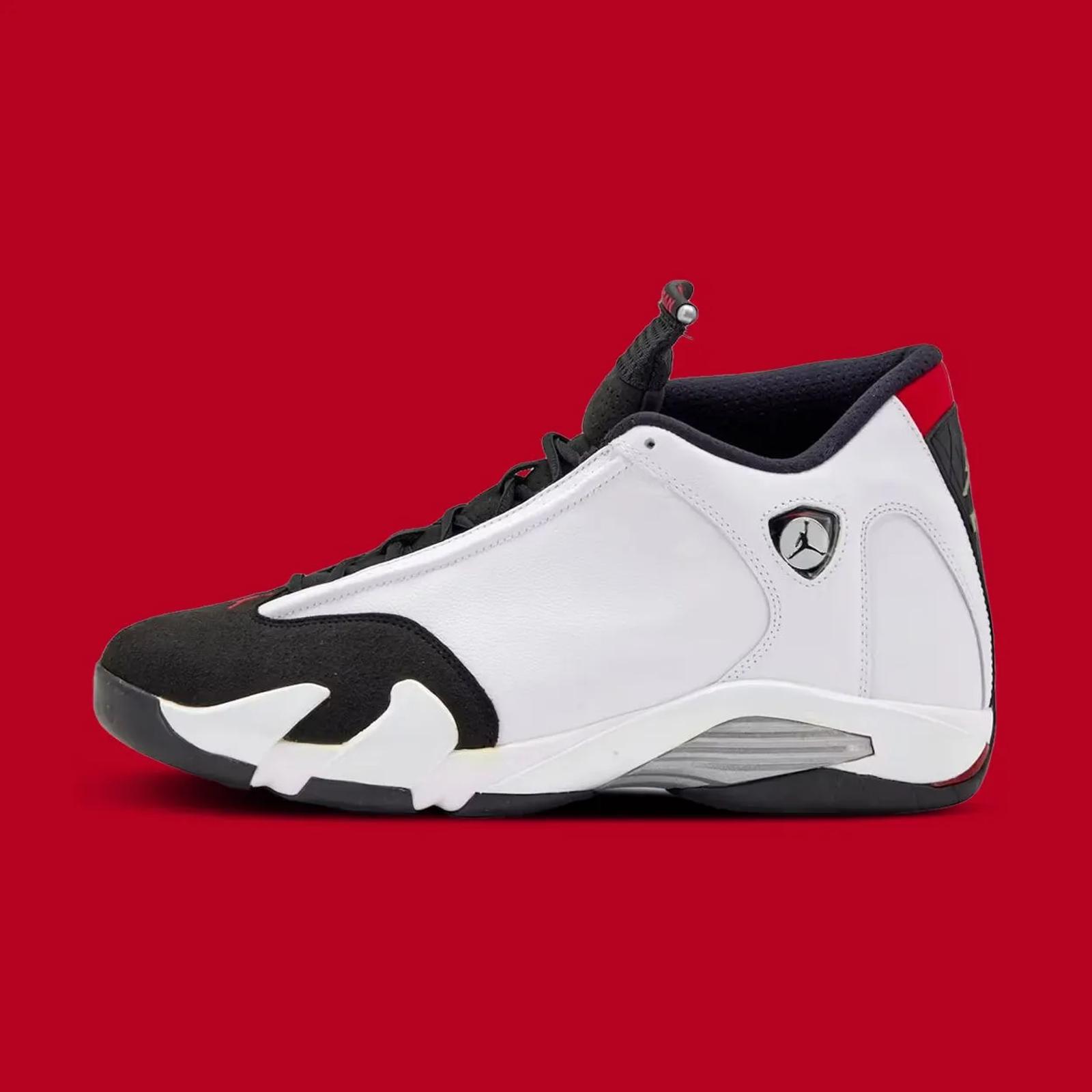 Air Jordan 14 Retro Black Toe 487471-160
