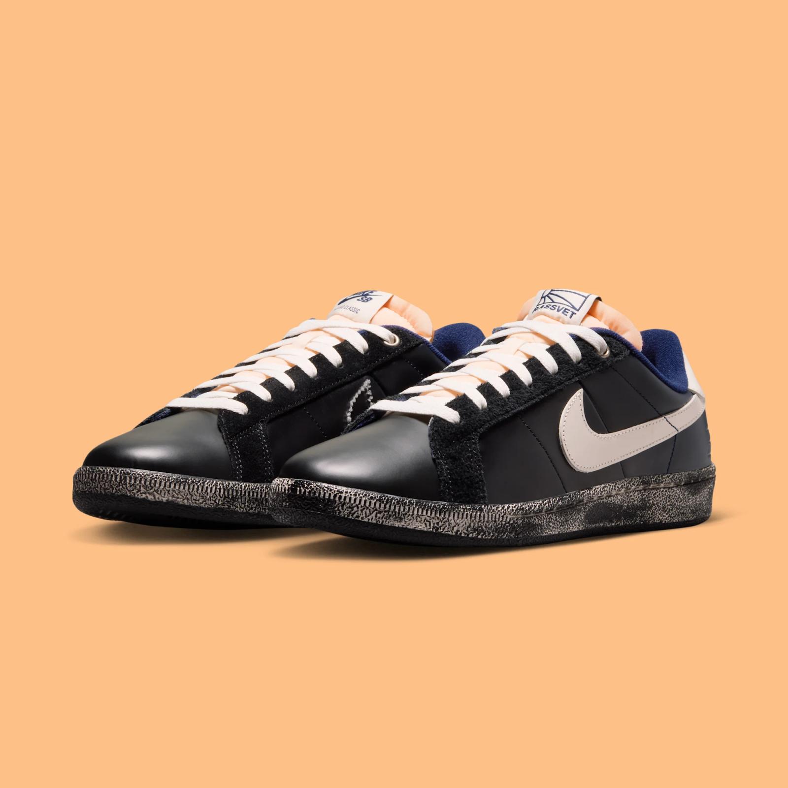 Rassvet x Nike SB Zoom Tennis Classic QS "Blue Void" drops June 27th, 2026