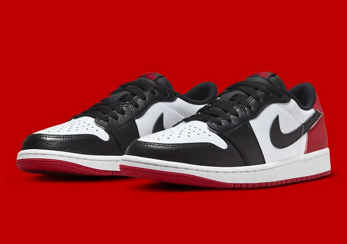 Air Jordan 1 Retro Low Black Toe
