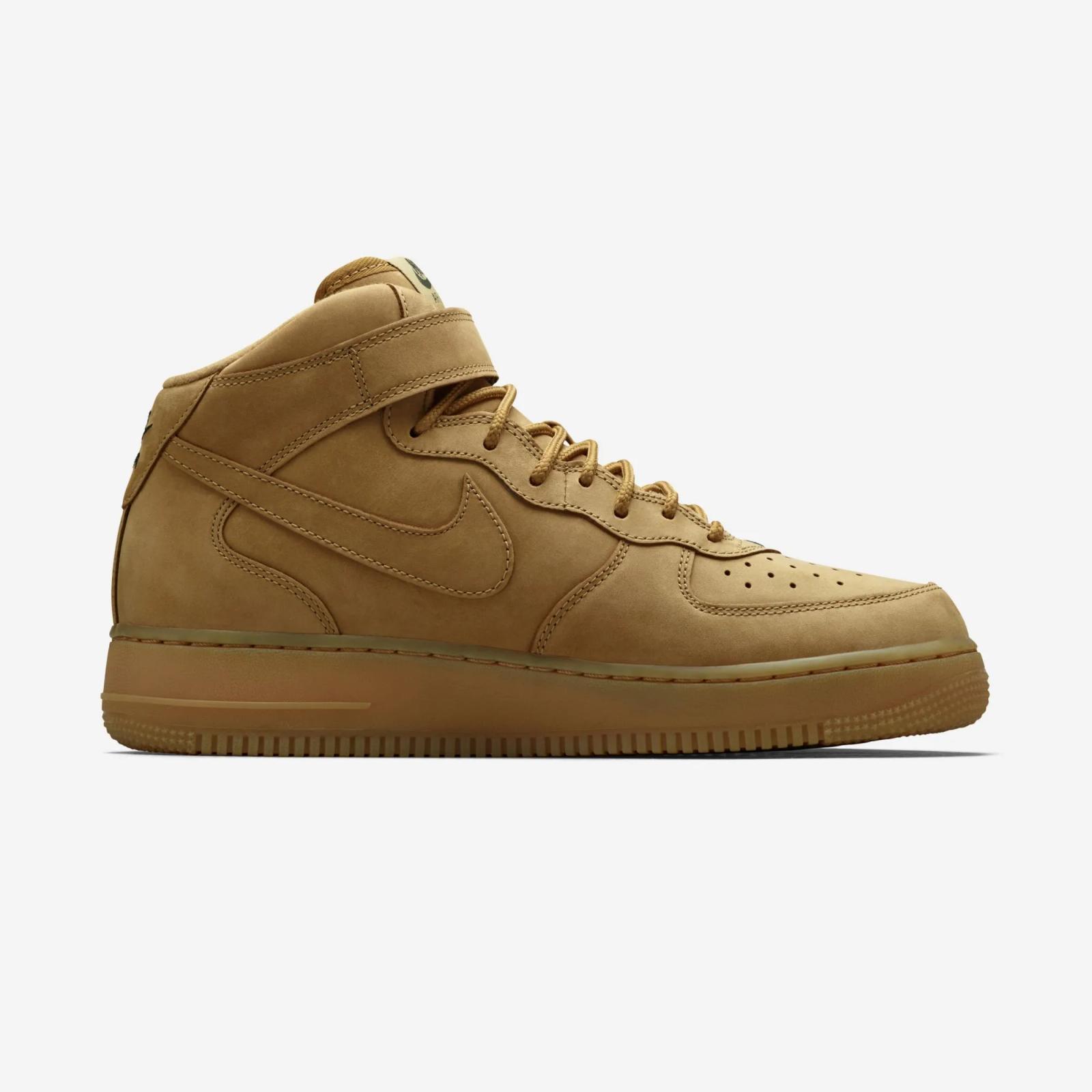 Nike Air Force 1 Mid Premium Flax 715889-200 Release Date 2025