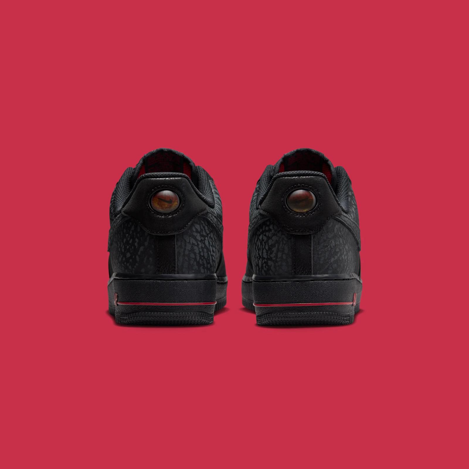 Nike Air Force 1 Low "Black & Tough Red" drops in 2026