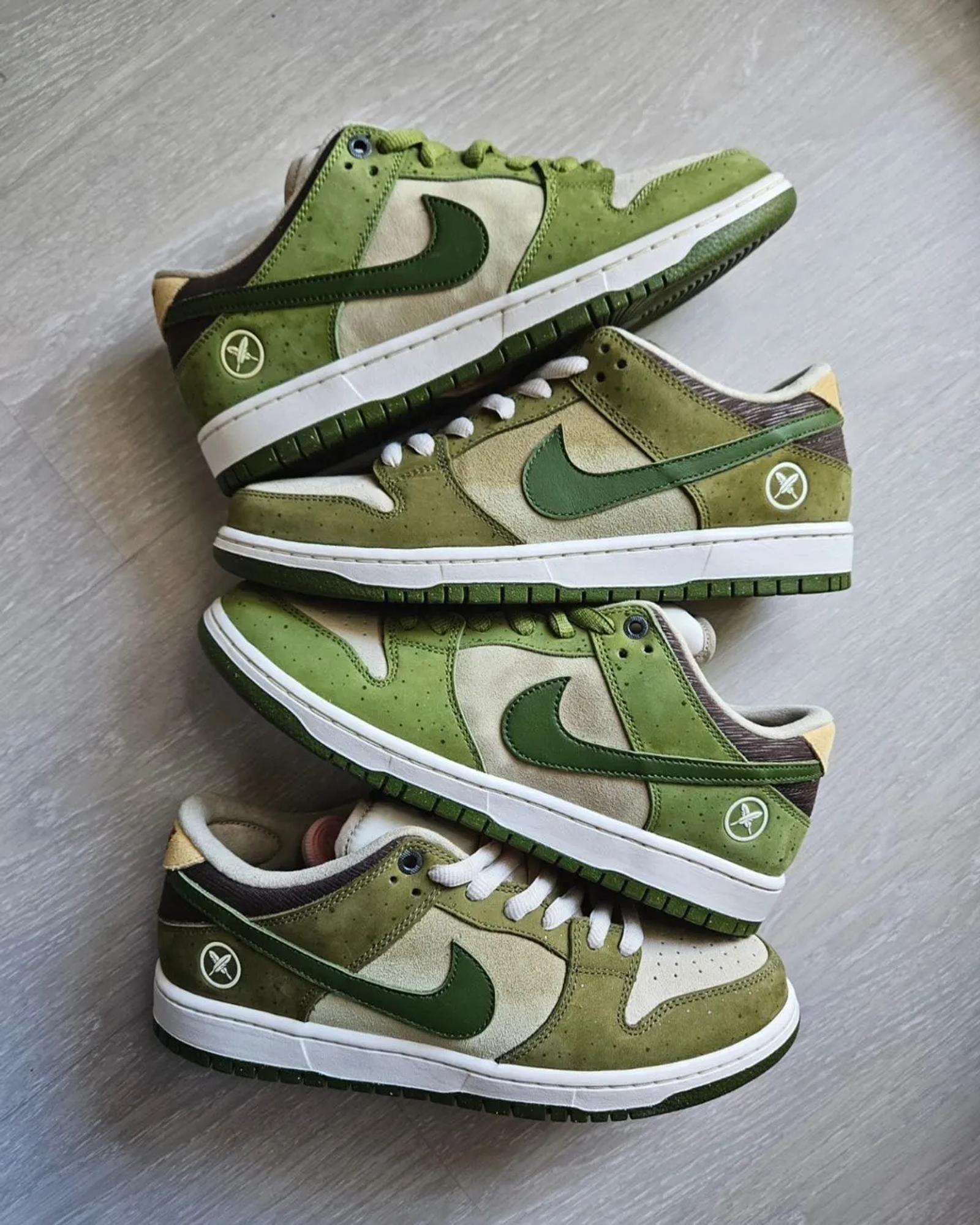 Yuto Horigome x Nike SB Dunk Low Pro Asparagus HF8022-300