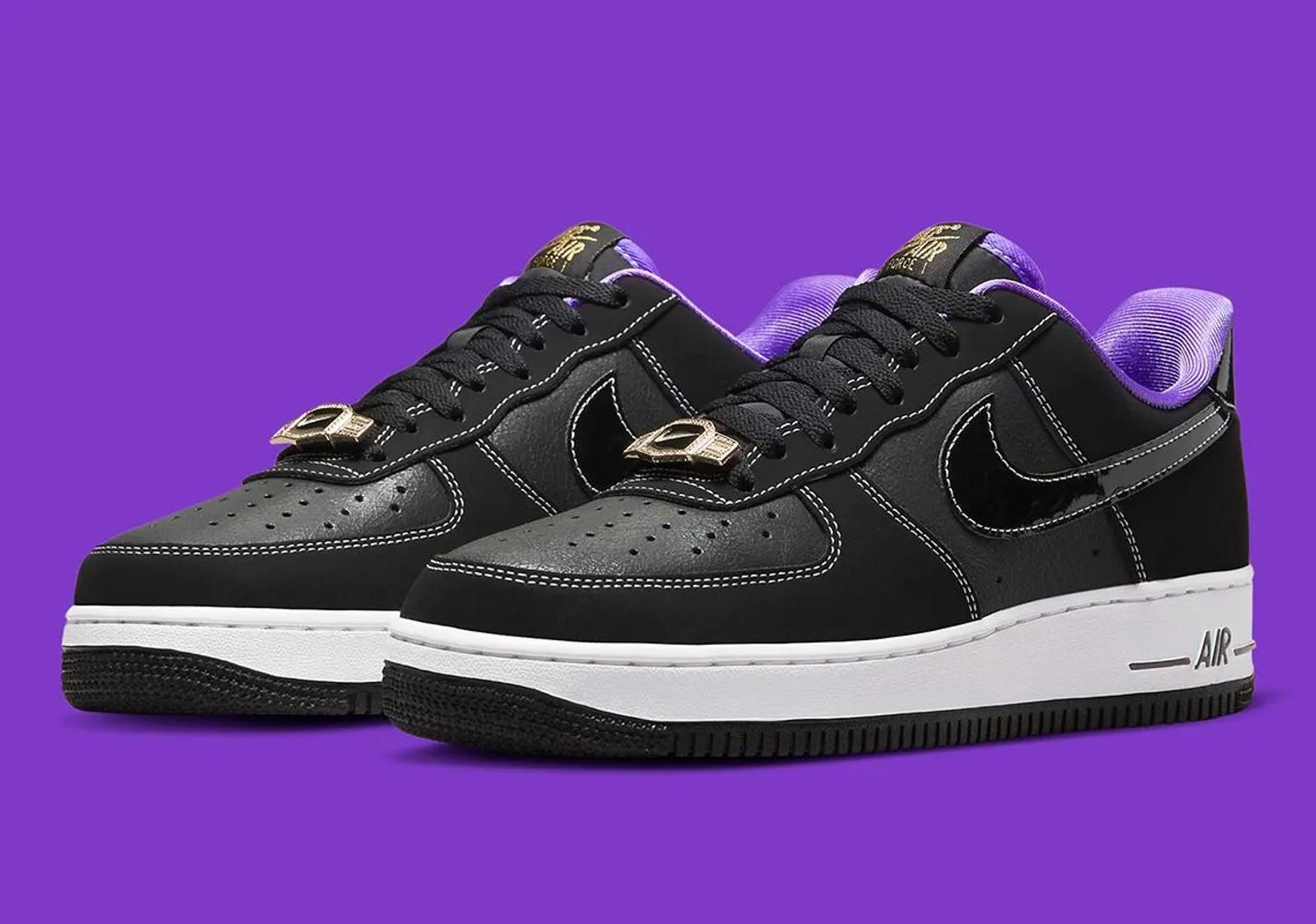 Nike Air Force 1 Low GS World Champions Black