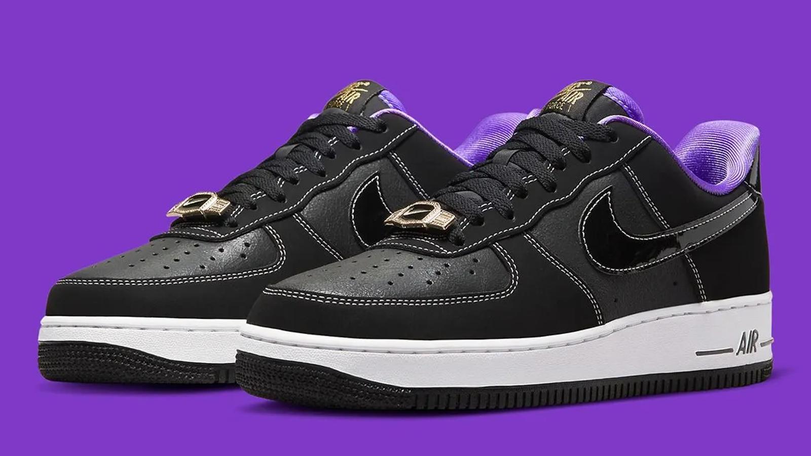 Nike Air Force 1 Low GS World Champions Black