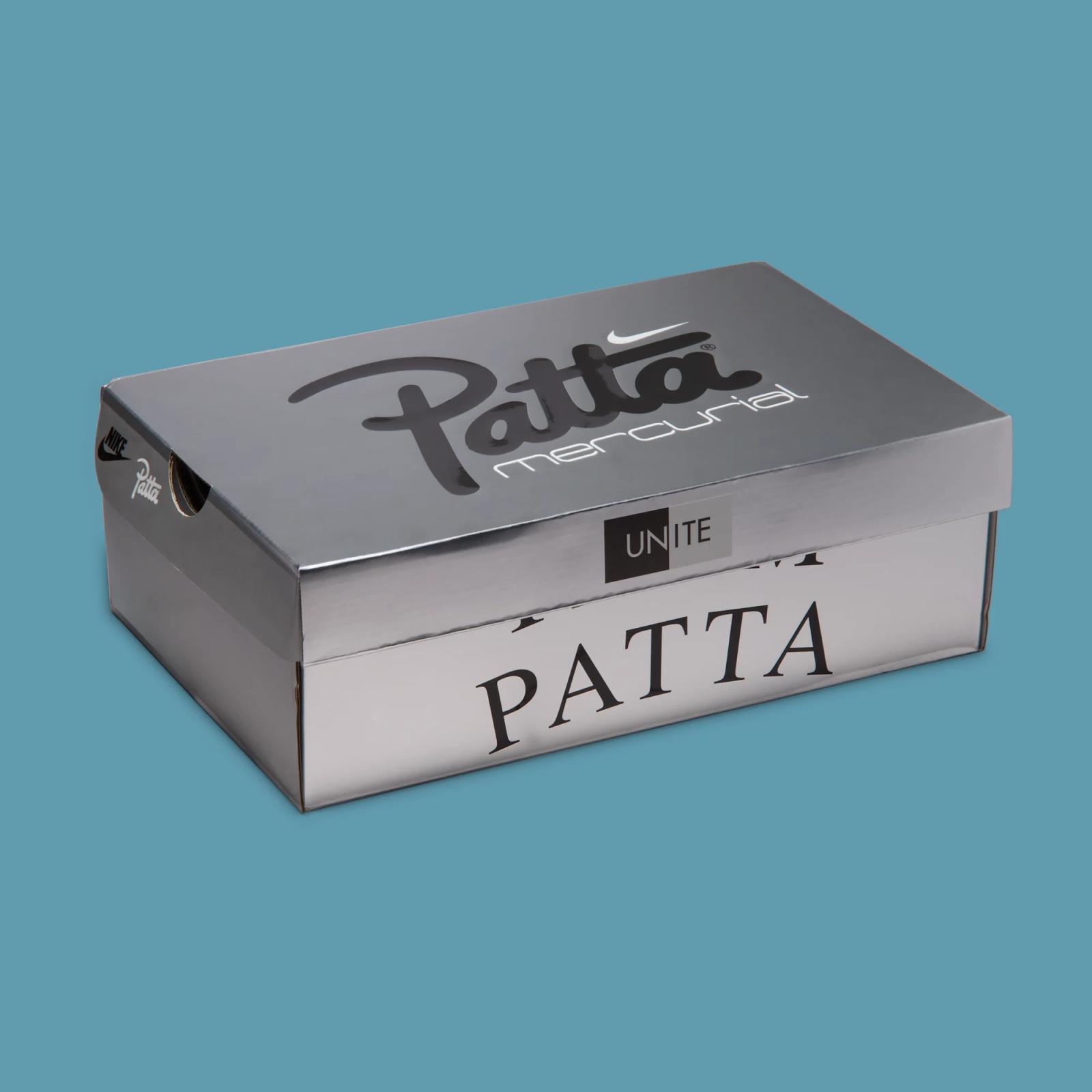 Patta x Nike Mercurial Zoom Vapor 16 Elite FG SE "Noise Aqua" releasing in 2026