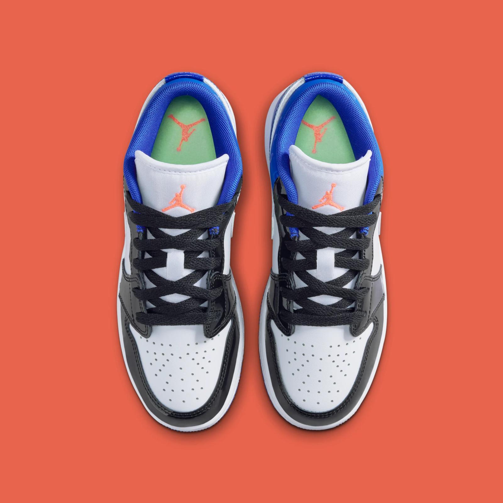 Air Jordan 1 Low SE GS "Game Royal / Bright Mango" drops May 1, 2026