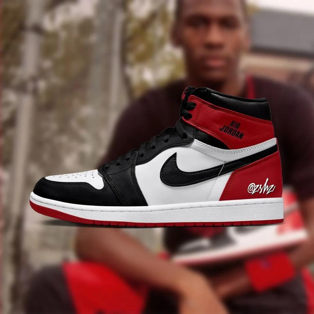 Air Jordan 1 Retro High OG Black Toe Remastered