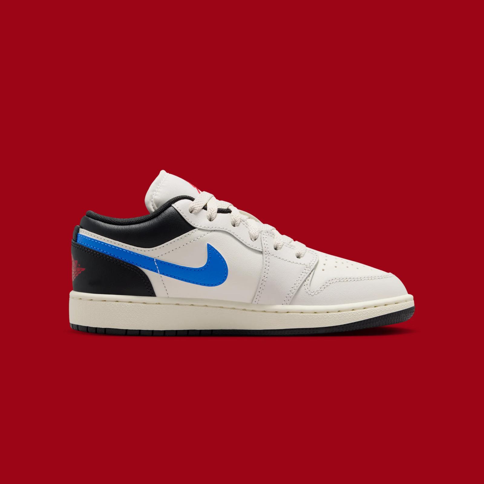 Air Jordan 1 Low GS "Phantom & Game Royal" drops April 1st, 2026