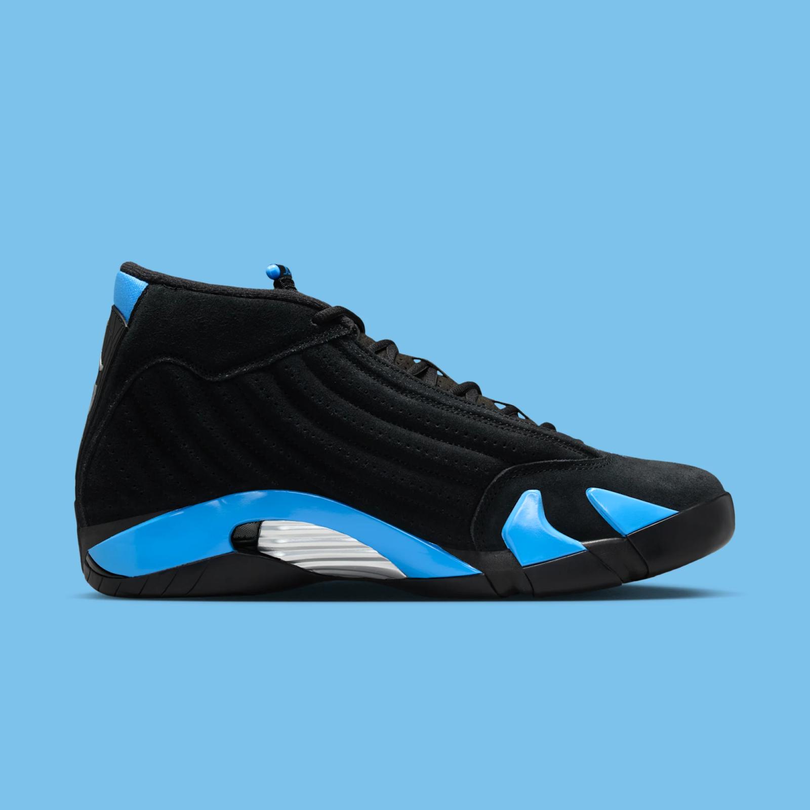 Air Jordan 14 Retro “Black & University Blue” drops March 21st, 2026