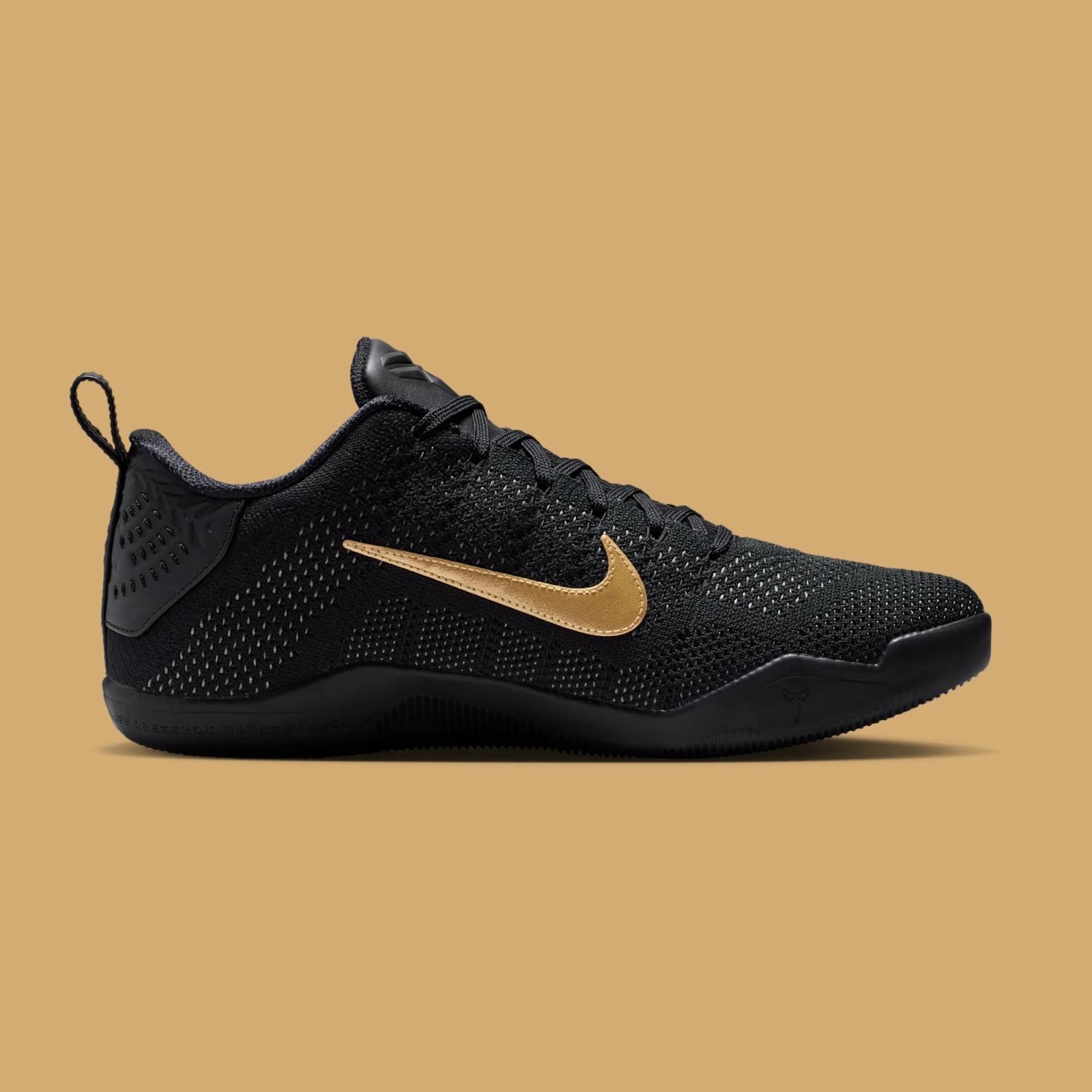 Nike Kobe 11 Elite Protro “Black & Metallic Gold” releasing in 2026