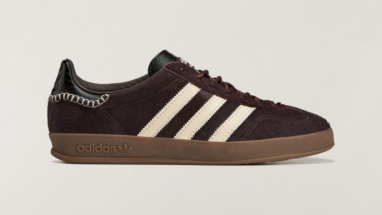 Wales Bonner x adidas Gazelle Indoor "Pony" drops April 17th, 2026