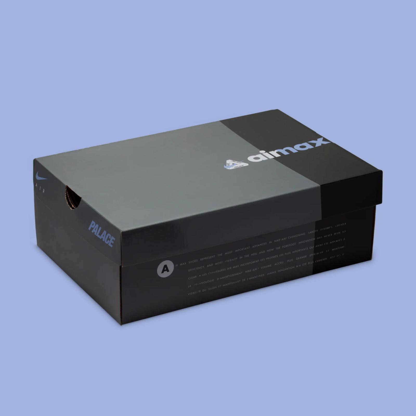 Palace x Nike Air Max 95 Big Bubble "Metallic Silver" drops April 10th, 2026