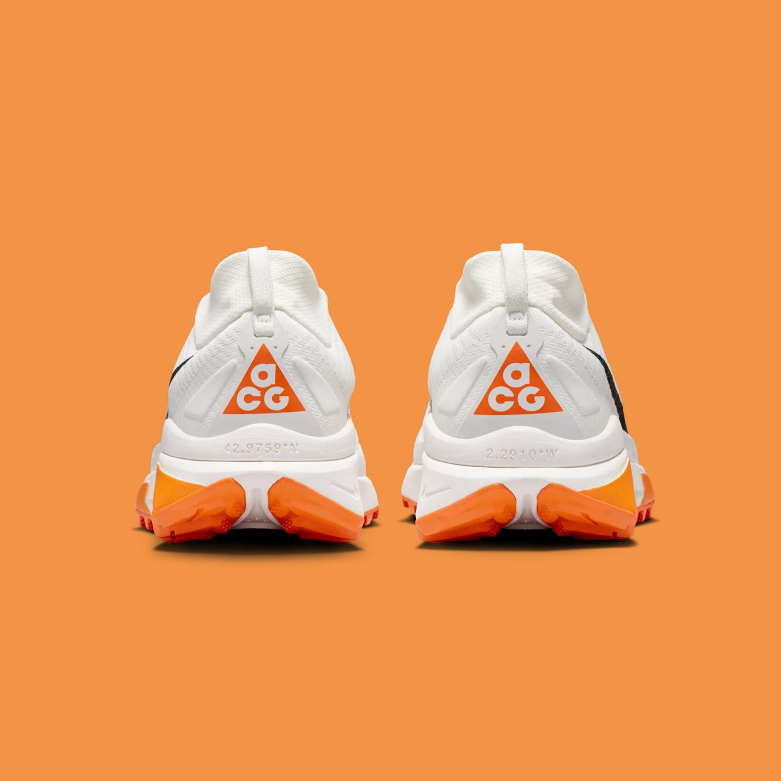 Nike ACG Zegama Trail "Summit White & Safety Orange" drops April 30th, 2026