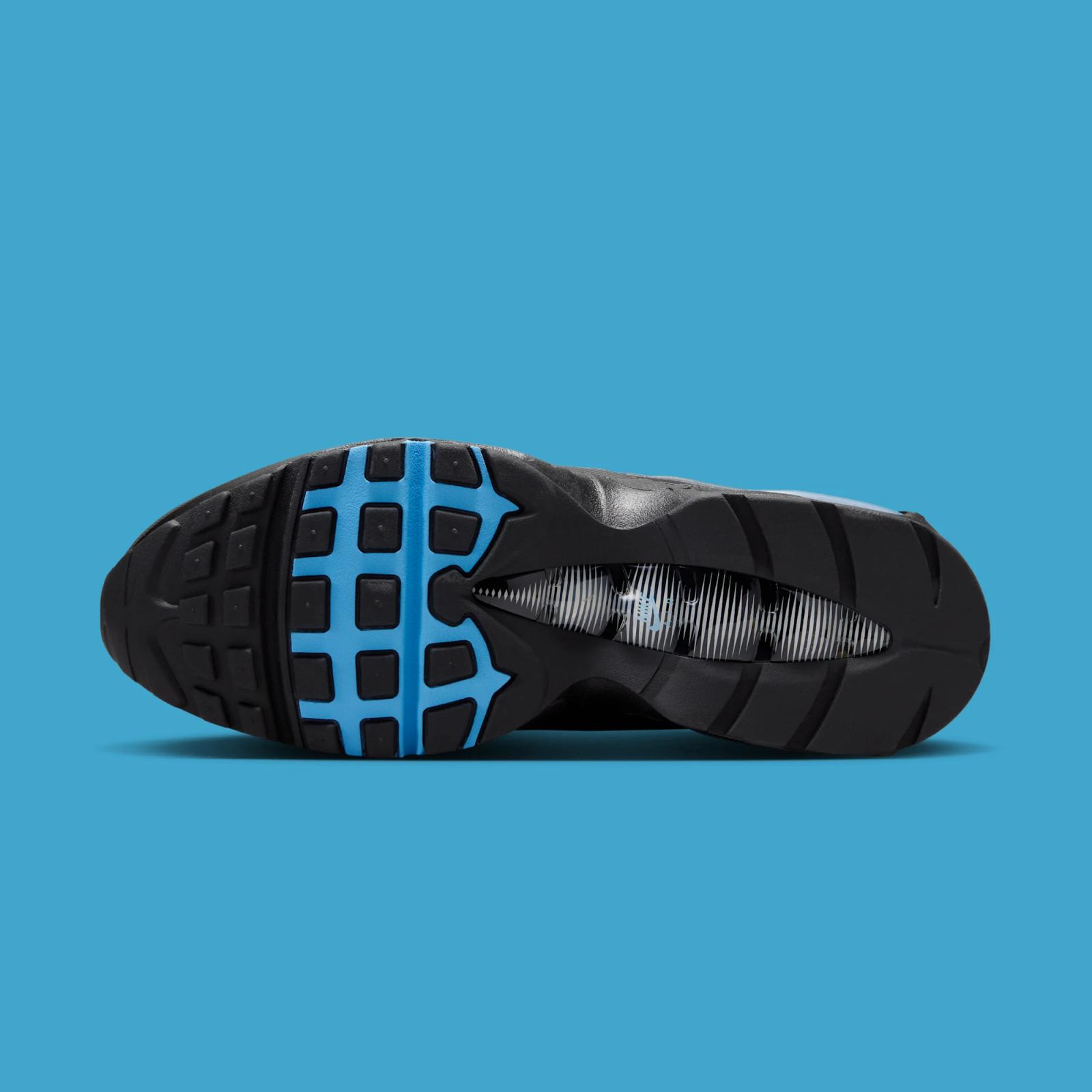 Nike Air Max 95 Big Bubble Tech "Black & University Blue" drops in 2026