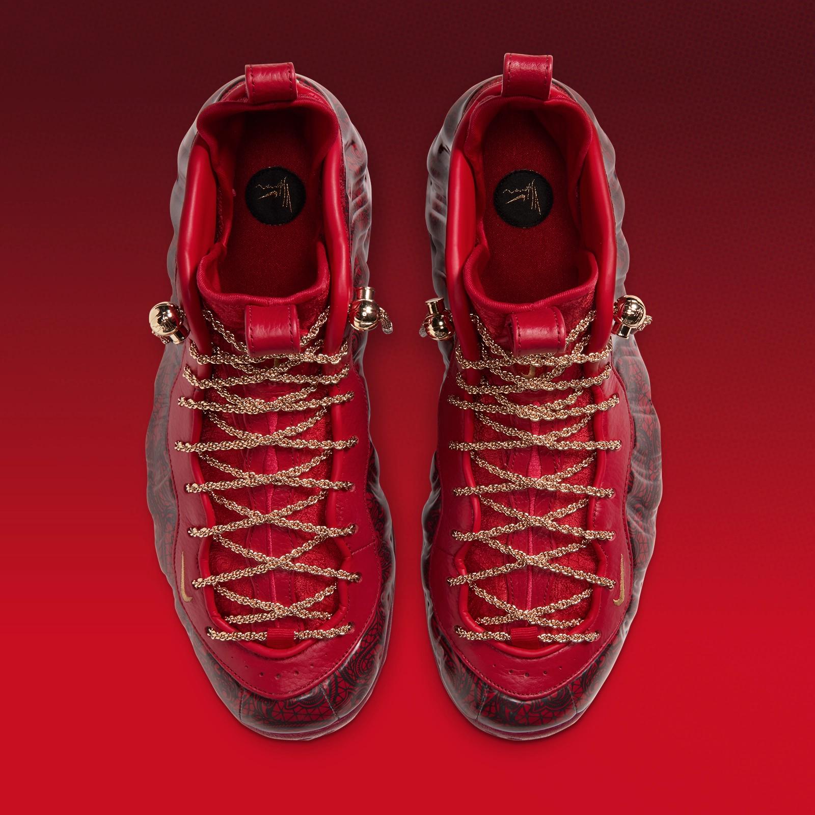 Victor Solomon x Nike Air Foamposite One "Gym Red" drops in 2026
