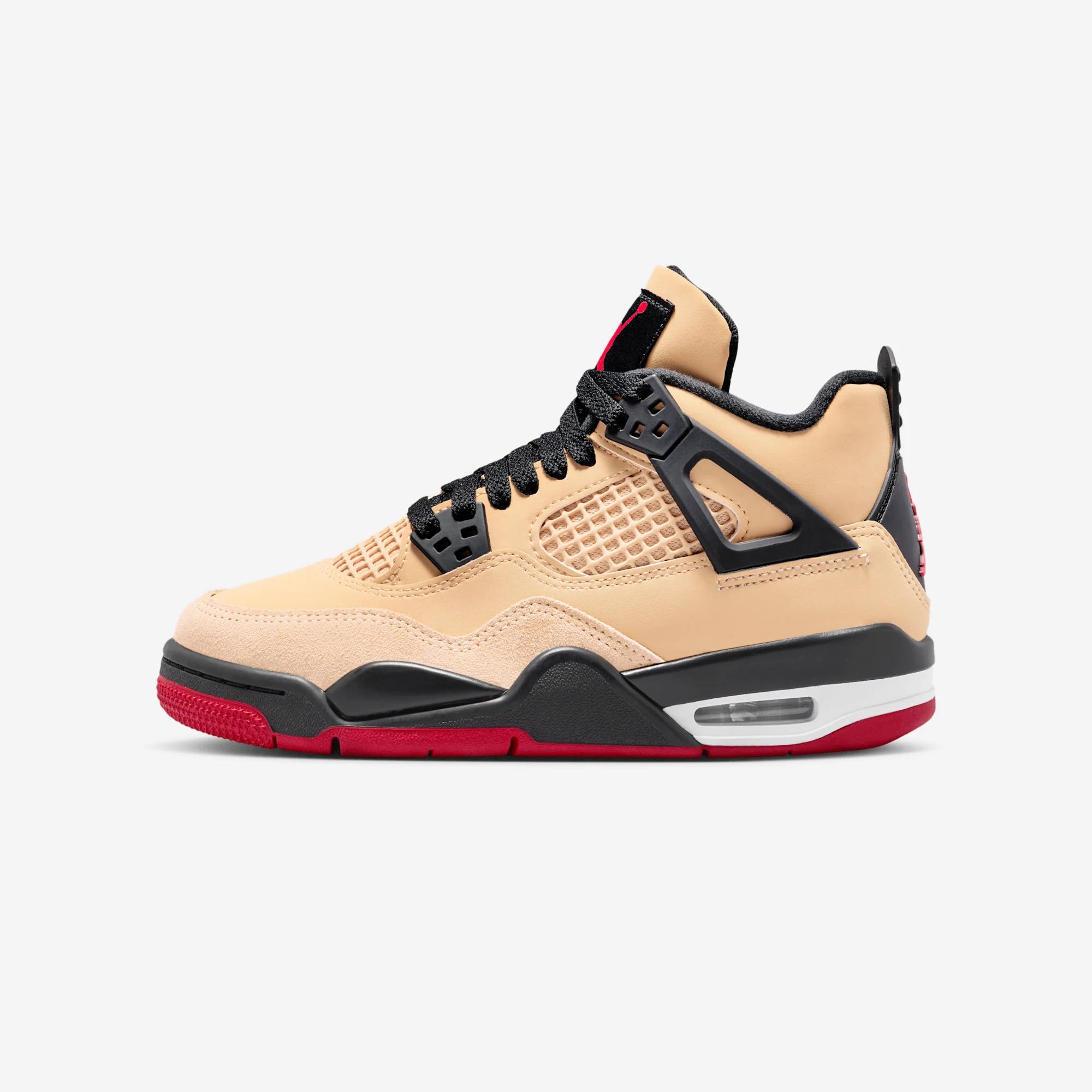 Air Jordan 4 Retro GS “Fire Red / Starfish”