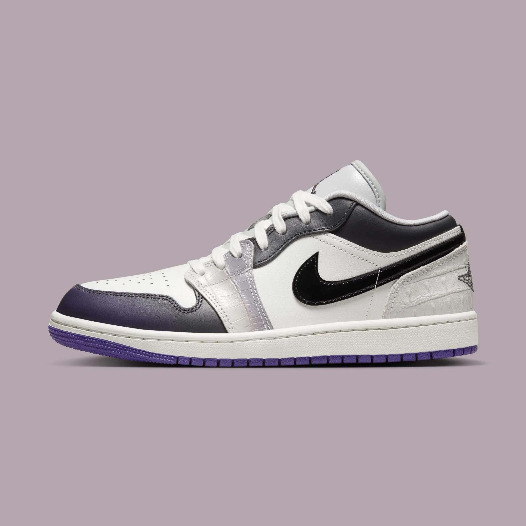 Air Jordan 1 Low SE Field Purple Playful Pink