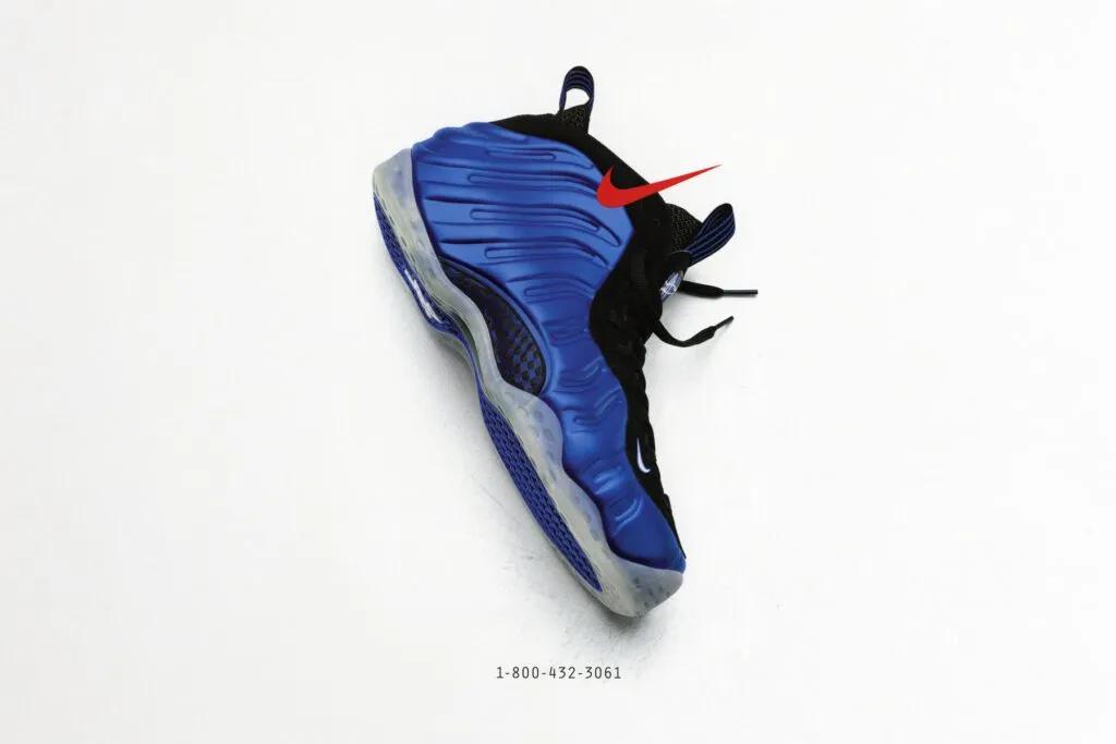 Nike Air Foamposite One Royal Blue Vintage Ad